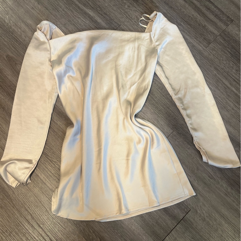 Off shoulder mini dress